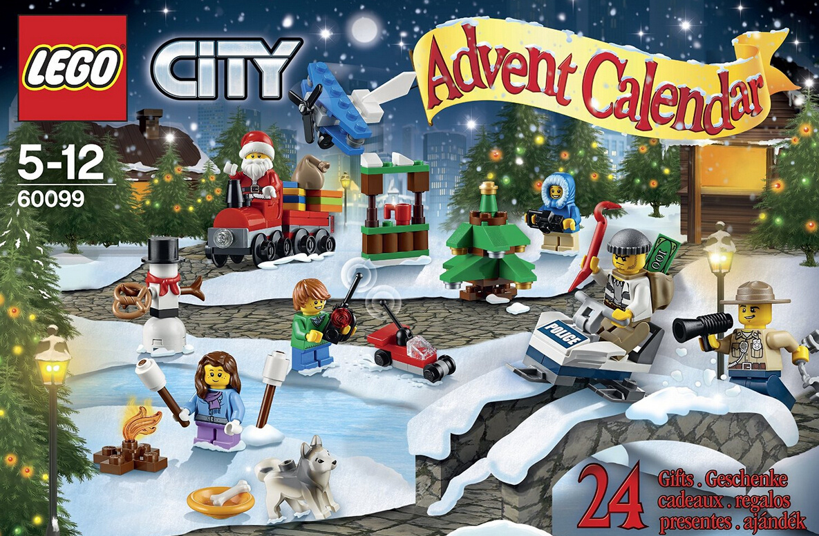 lego 乐高 city 城市系列 advent calendar 降临节 日历特辑 60099