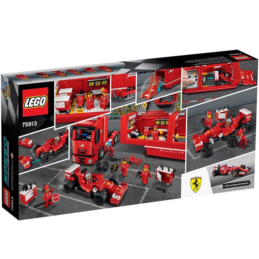 lego 乐高 超跑系列 75913 scuderia 法拉利卡车 f14t