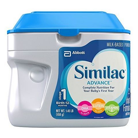 Abbott 雅培 Similac Advance心美力金护1段婴儿奶粉(0-12个月) 658g*6桶