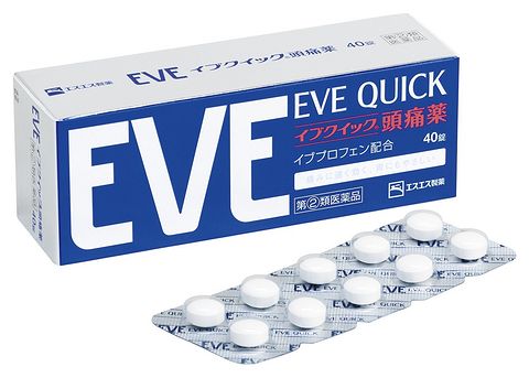  SS制药 株式会社 EVE QUICK 速效止痛药 40片 
