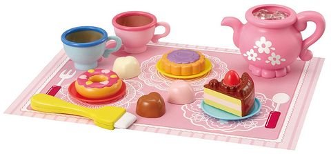 PILOT 童话世界的茶话会 变色茶具甜点玩具套装