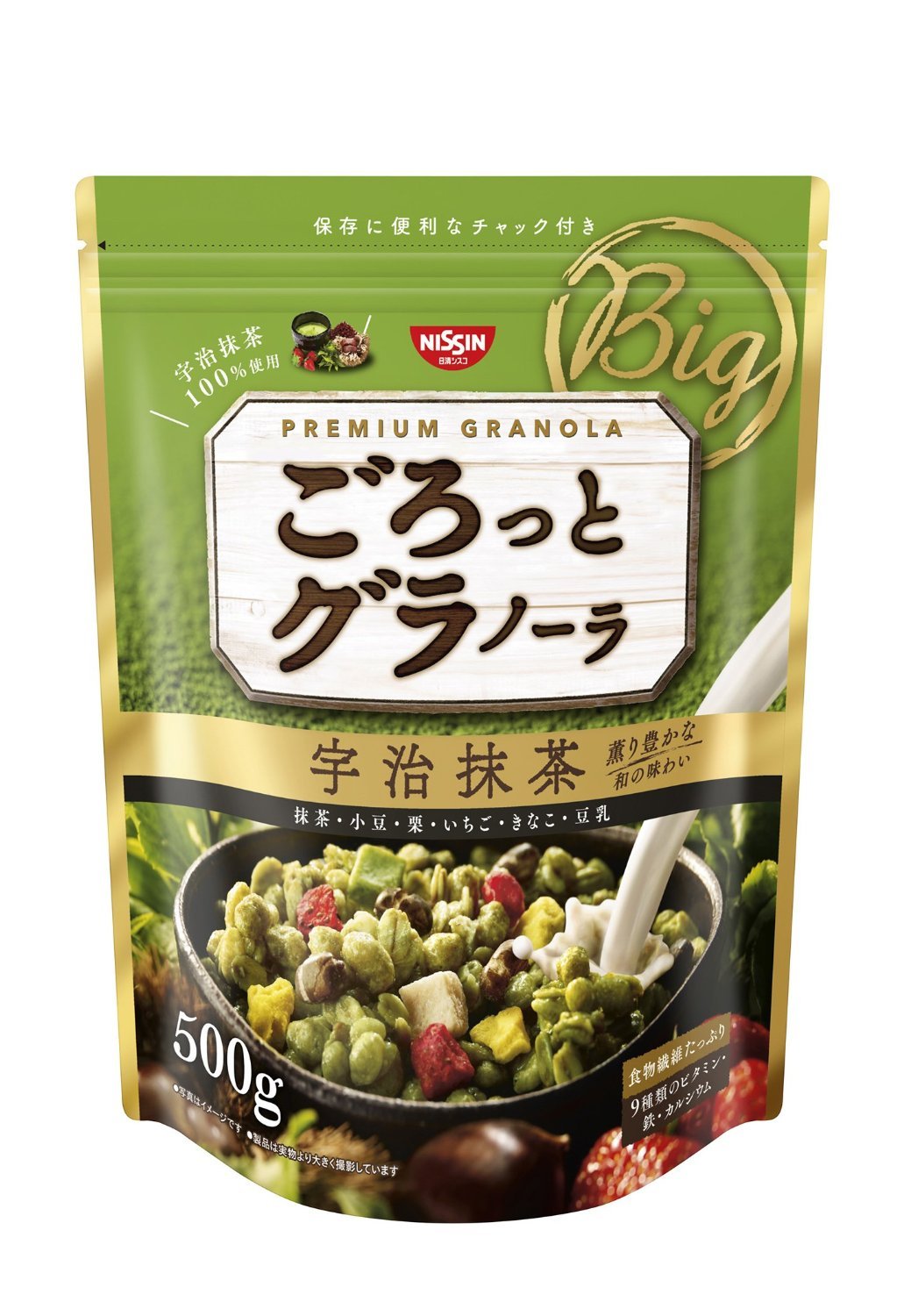 NISSIN 日清 宇治抹茶味麦片 500g