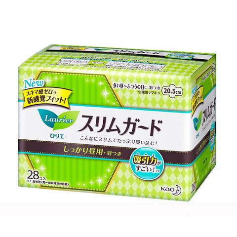 kao 花王  乐而雅日用卫生巾 20.5CM 28片