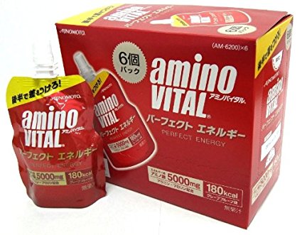 amino vital 运动能量补充剂 氨基酸能量胶 6支入