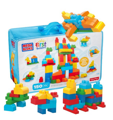 Mega Bloks 美高 CNM43 积木玩具 （150粒，大颗粒）*2件