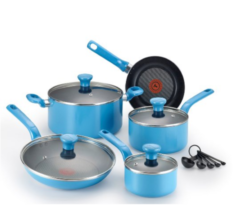 T-fal 特福 红点不粘锅 14件套