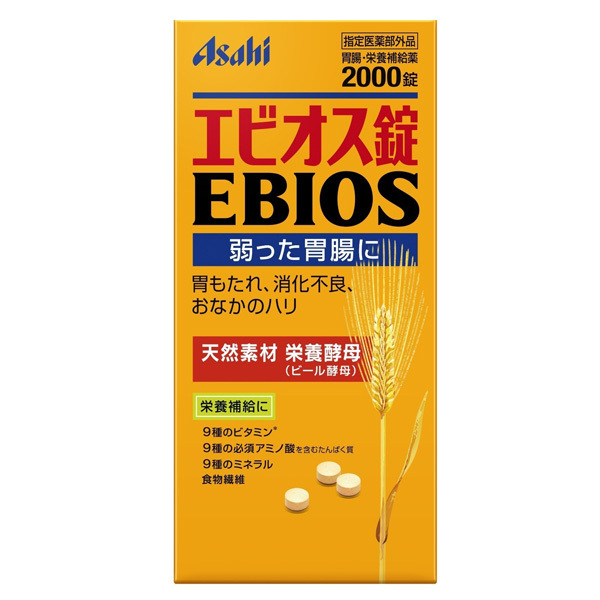 Asahi 朝日 EBIOS 啤酒酵母片 1200片