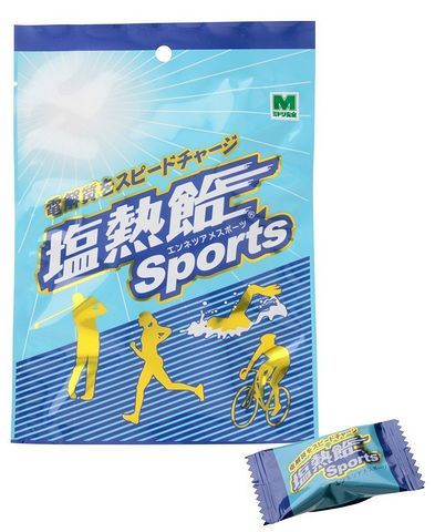 MIDORI 绿安全 跑步用盐热糖 盐丸 80g（约15粒）
