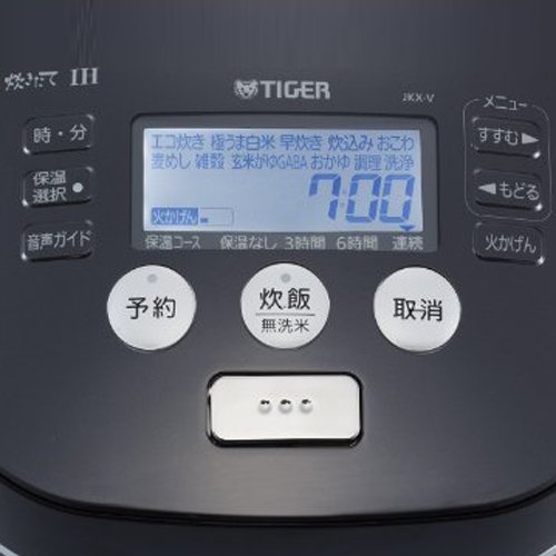 TIGER 虎牌 JKX-V103-KU IH加热陶瓷电饭煲 5.5合