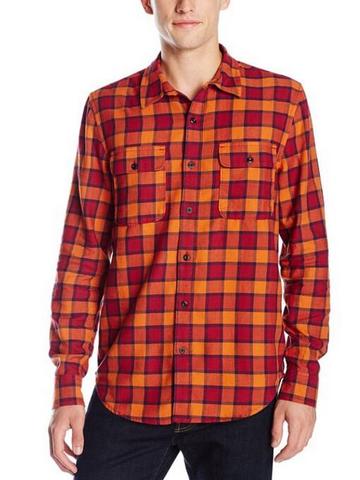 LUCKY BRAND Clean Two Pocket 男士休闲衬衫