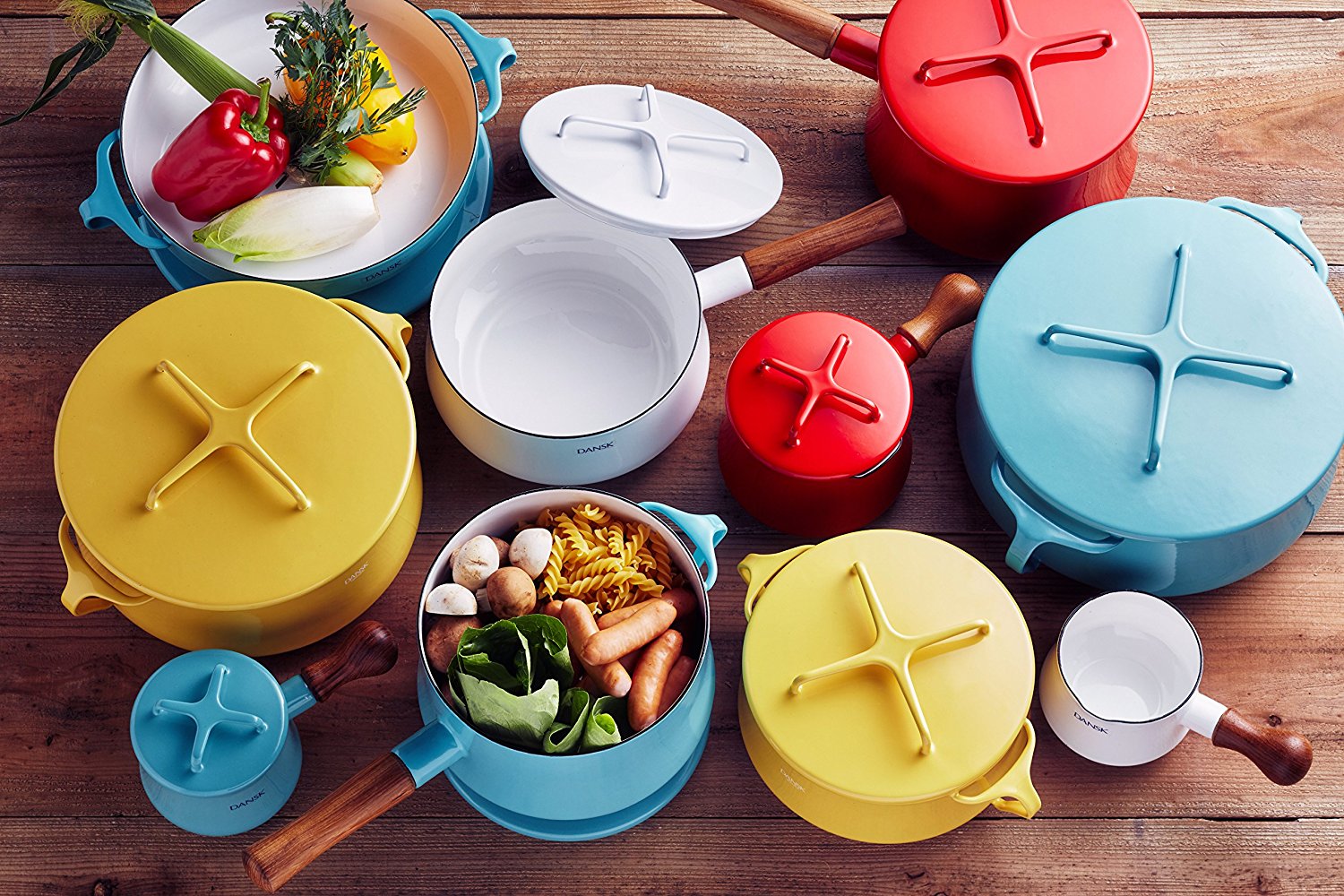 Dansk 珐琅双耳炖煮锅 18CM