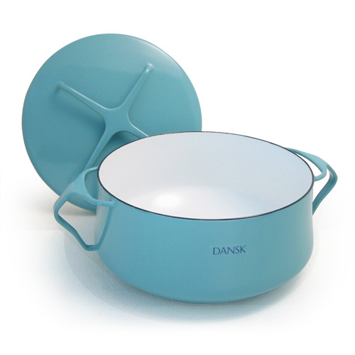 DANSK Koben Style II 珐琅双耳炖煮锅 18cm 白 
