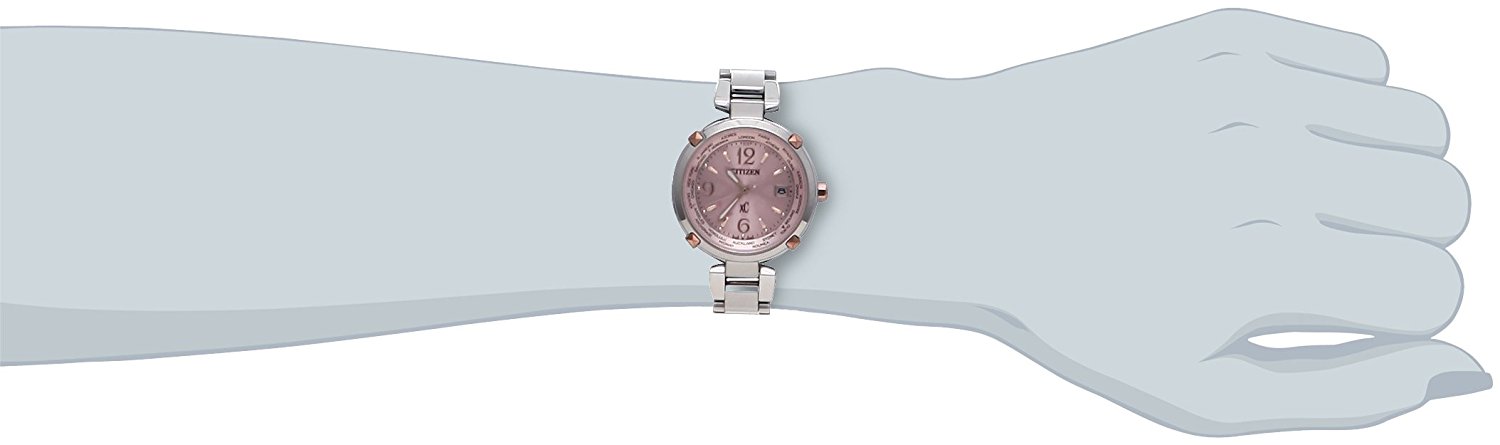 CITIZEN 西铁城 Eco-Drive EC1044-55W 女款光动能腕表