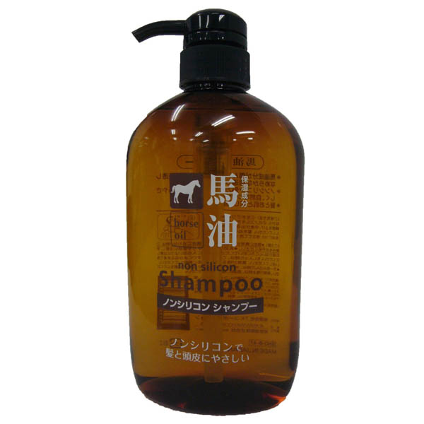 KUMANOYUSHI 熊野油脂 无硅油马油洗发水 600ml