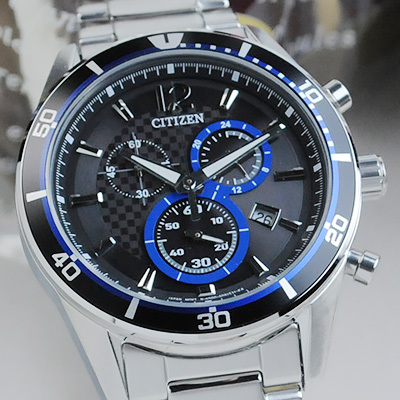 CITIZEN 西铁城 Eco-Drive VO10-6741F 男款光动能腕表