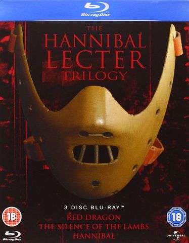 《The Hannibal Lecter Trilogy》 汉尼拔三部曲  蓝光套装（全区、中字）