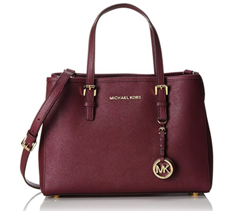 Michael Kors Jet Set Travel Saffiano Leather Medium bag 女士手提斜挎包