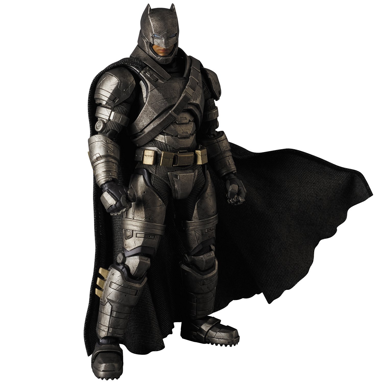 MEDICOM TOY《蝙蝠侠大战超人：正义黎明》 装甲版蝙蝠侠 模型手办（可动式）