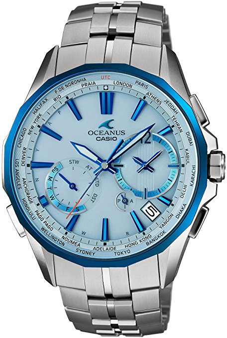 CASIO 卡西欧 OCEANUS 海神 OCW-S3400D-2AJF 男士电波腕表