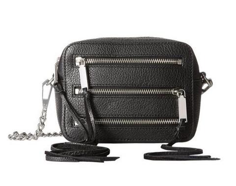 REBECCA MINKOFF 4 Zip Moto Camera 女士斜挎包