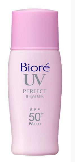  Biore 碧柔 UV牛奶 美肌美白防晒乳液 SPF50+ PA++++ 30ml 