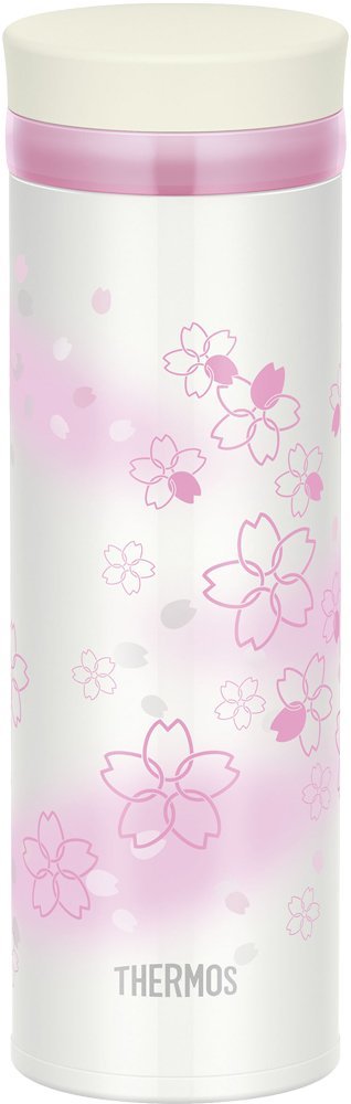 THERMOS 膳魔师 JNY-351 USS 唯美樱花图案真空保温杯 350ml