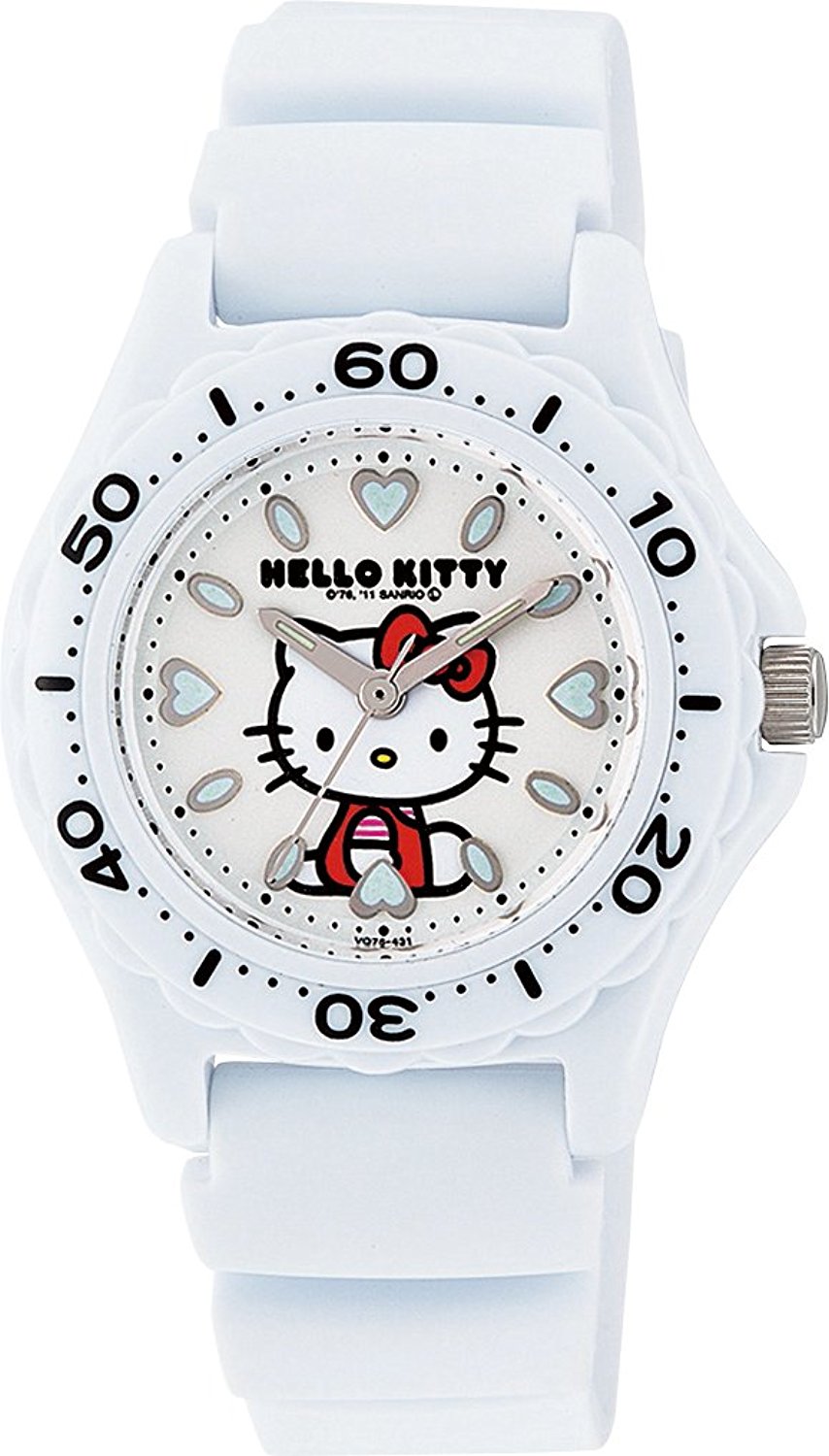 CITIZEN 西铁城 Q&Q VQ75-431 Hello Kitty 女士腕表