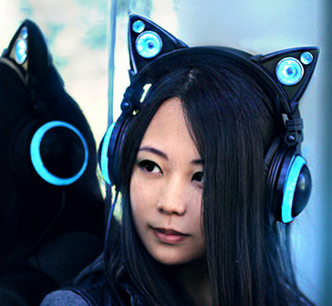 Axent Wear 猫耳形 头戴式耳机