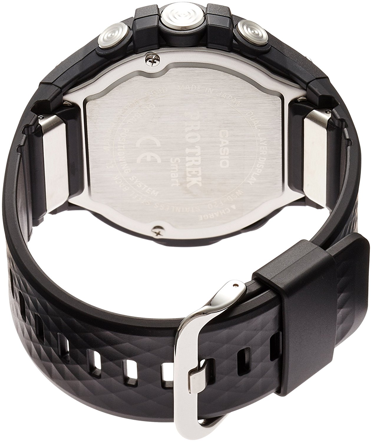 CASIO 卡西欧 WSD-F20-BK RPO TREK GPS智能手表