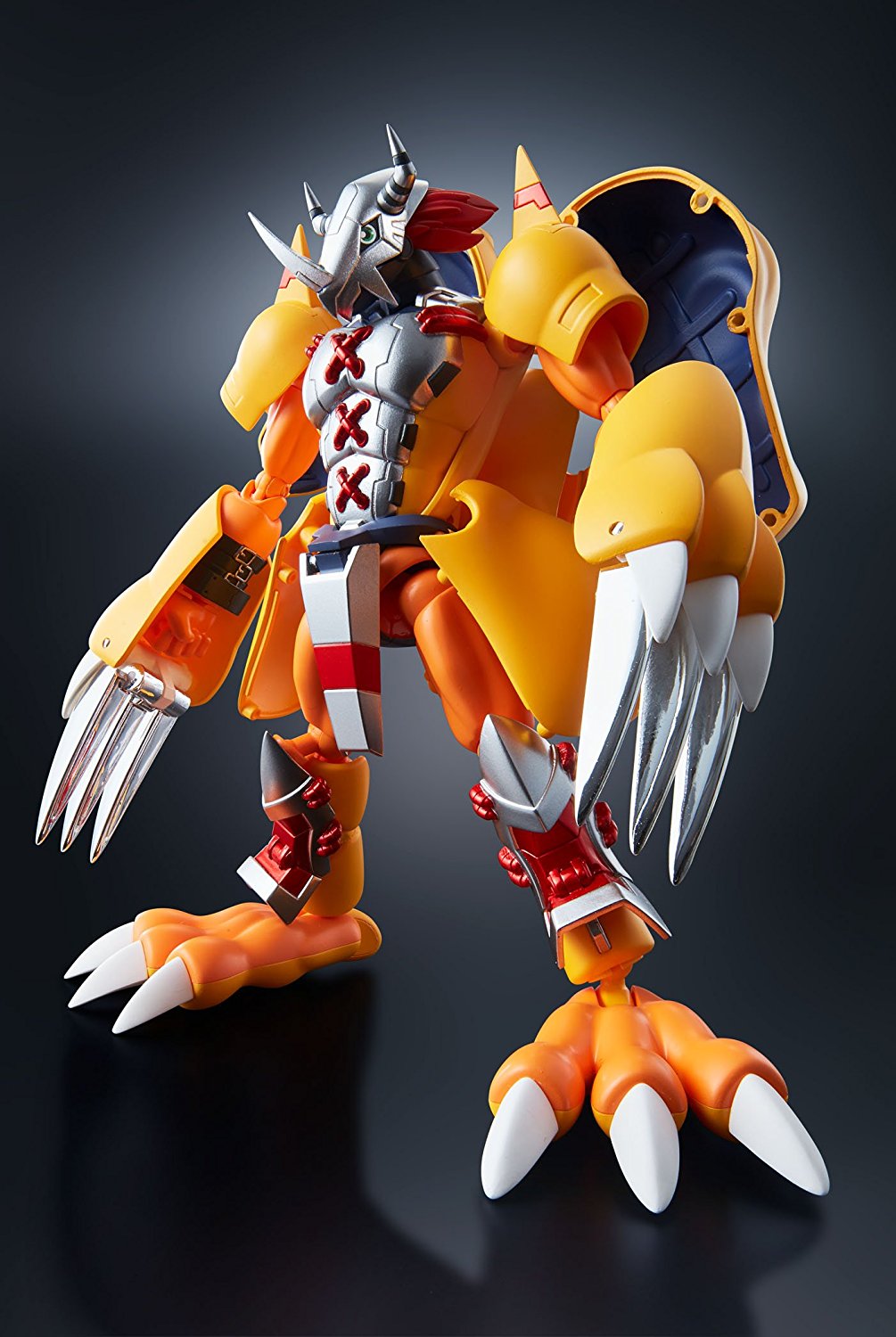 BANDAI 万代 数码暴龙 亚古兽 究极进化 战斗暴龙兽 ABS&PVC材质 涂装完成版 模型手办
