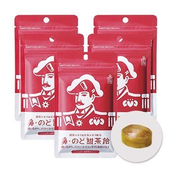 森下仁丹 甜茶喉糖 38g*5袋
