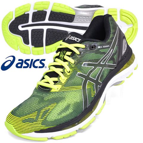  ASICS 亚瑟士 GEL-NIMBUS 19 男士缓震跑鞋（SW加宽版）+（ASICS鞋袋*2）