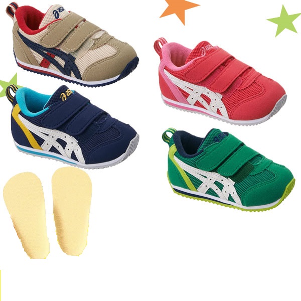 ASICS 亚瑟士 IDAHO BABY 3 TUB165 童鞋*4双 + 鞋垫 *4副 8件套福袋