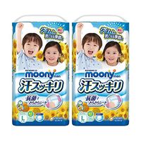 moony 尤妮佳 婴儿裤型纸尿裤 (12~17kg) big码 36枚 *2包