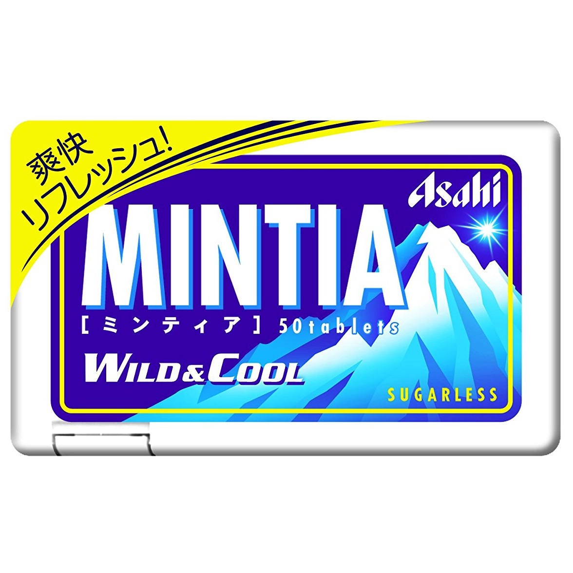 Asahi朝日 MINTIA 无糖清凉薄荷糖