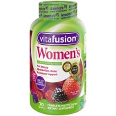 【美亚直邮】Vitafusion 女性综合维生素软糖 70粒 莓果味 $6.55（约44元）