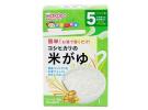 Wakodo 和光堂 宝宝辅食高钙纯白米糊 5g*10小袋 *6件