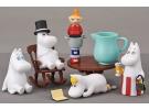 ENSKY MOOMIN 姆明家族 层层叠 手办摆件