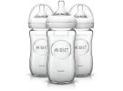 PHILIPS 飞利浦 AVENT 天然玻璃奶瓶 8 盎司（3件装)