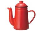 Kalita 珐琅制 热咖啡达人 鹤嘴壶 1L 红色
