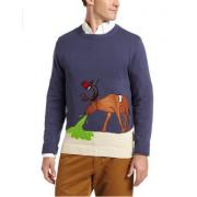 Alex Stevens Reindeer Hangover Ugly Christmas 男士针织衫