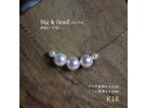 Pearlyuumi Akoya 海水珍珠 7.5-9mm 吊坠珍珠耳饰  K18黄金or K14白金