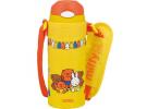 THERMOS 膳魔师 真空隔热吸管保冷杯 FHL-400FB 黄色 400ml（4款可选）