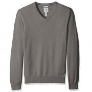 DOCKERS V领 男士纯棉针织衫