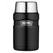 膳魔师帝王系列(Thermos King)不锈钢保温罐 24盎司 保温9小时 保冷12小时