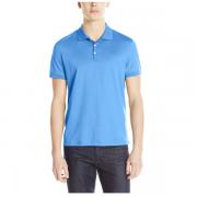 Calvin Klein Liquid Solid 男款Polo衫（pima棉）