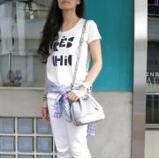 REBECCAMINKOFF Mini Fiona 女款真皮斜挎包
