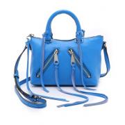 REBECCA MINKOFF Micro-Moto Satchel 女款真皮斜挎包