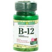NATURE’S BOUNTY 自然之宝 Sublingual Vitamin B-12 维生素B-12