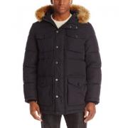 TOMMY HILFIGER Micro Twill 男款保暖大衣